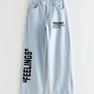 Slogan Ice Denim