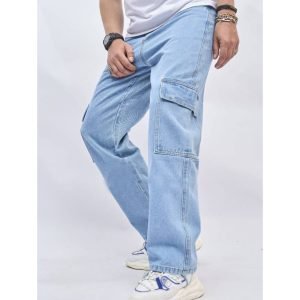 Premium Wide Leg Flap Pocket Cargo For Men/Unisex