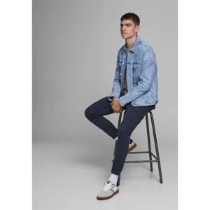 Trucker Denim Jacket (Skyblue)
