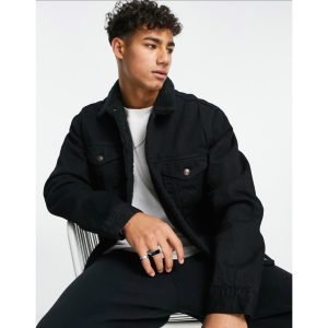 Fur Denim Jacket