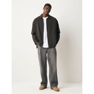Vintage Unisex Baggy Denim (Charcoal)