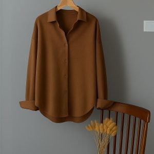 Oversize Casual Lounge Wear Buttoned Up Shirt/Unisex Buttoned Up Casual Wear Shirt