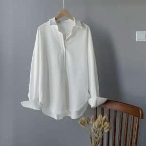 Oversize Casual Lounge Wear Buttoned Up Shirt/Unisex Buttoned Up Casual Wear Shirt