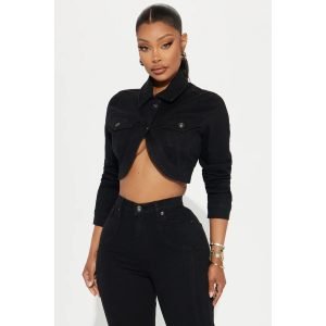 Crop Denim Jacket (Western)