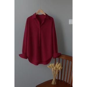 Oversize Casual Lounge Wear Buttoned Up Shirt/Unisex Buttoned Up Casual Wear Shirt