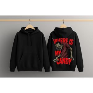 Graphic Dropshoulder Oversize Hoodie (Candy)