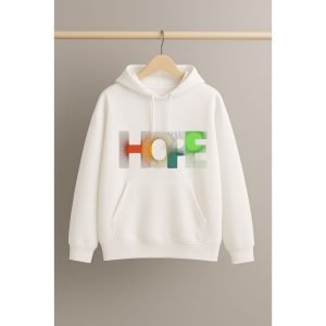 Graphic Dropshoulder Oversize Hoodie (HOPE)